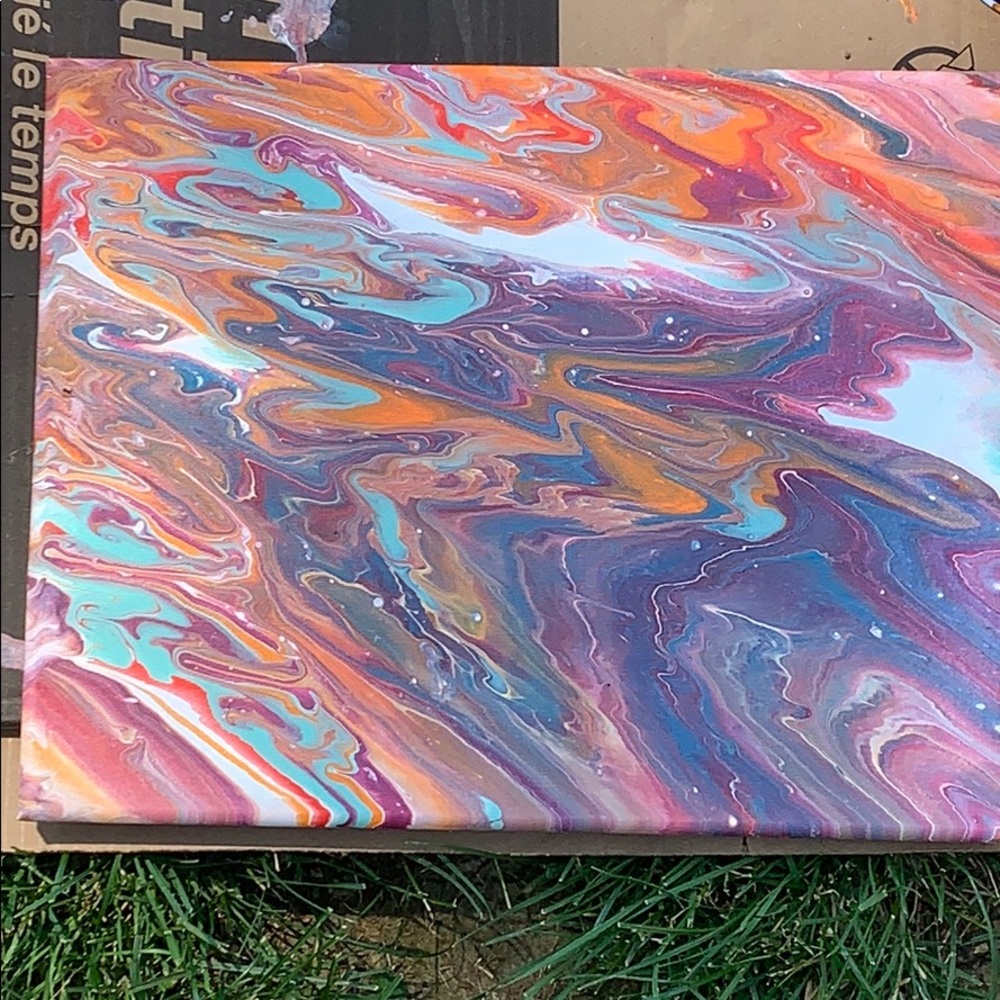 Acrylic painting 11 x 14 inches.